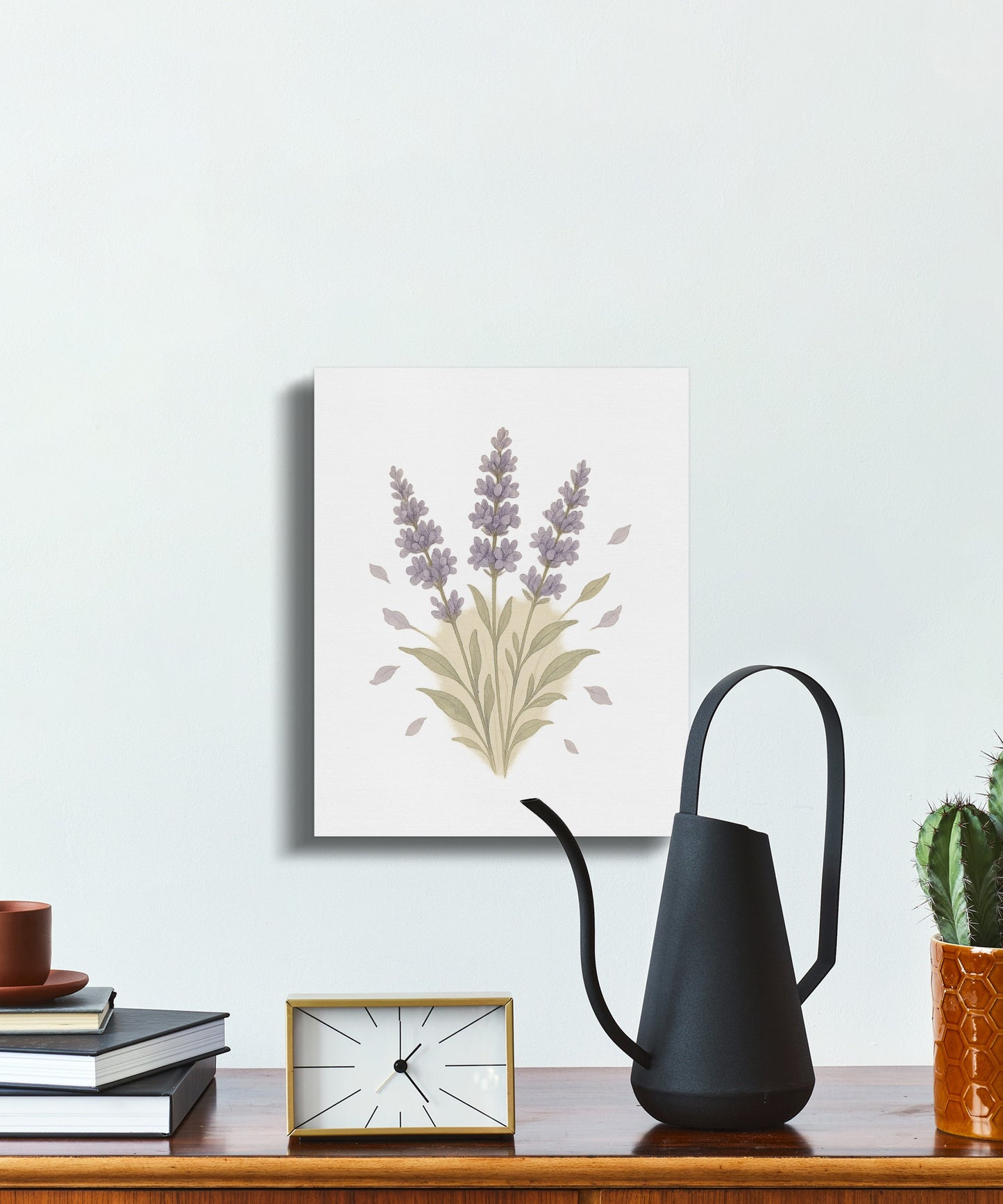 Lavender Floral Art Print Home Decor product type