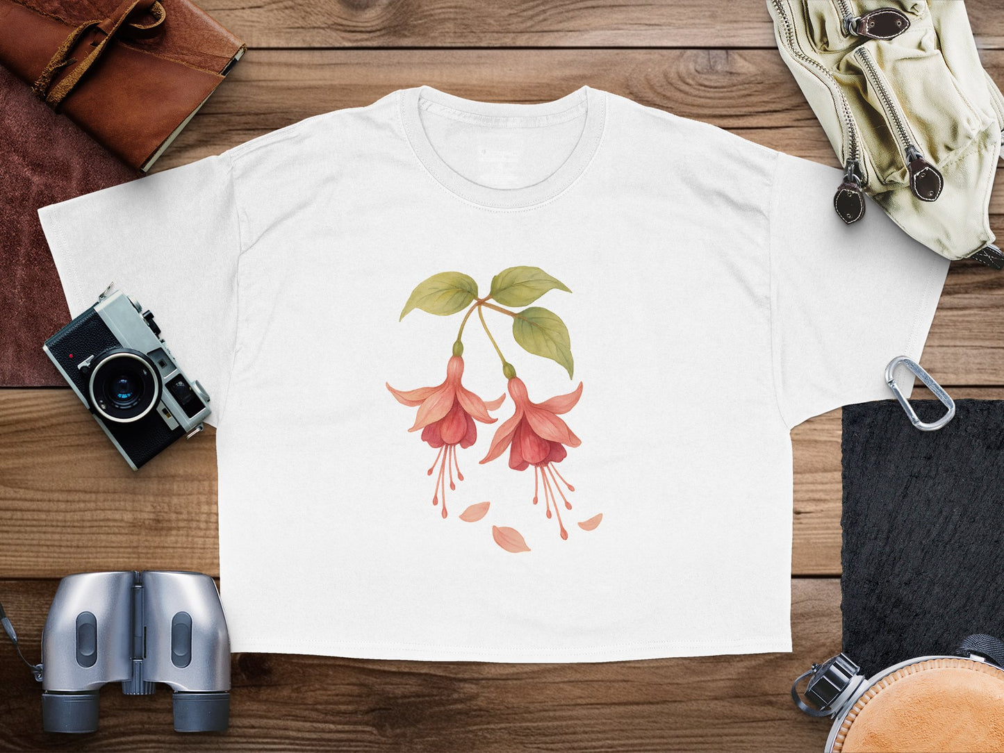 Elegant Floral Bell Design Graphical T-shirt product type