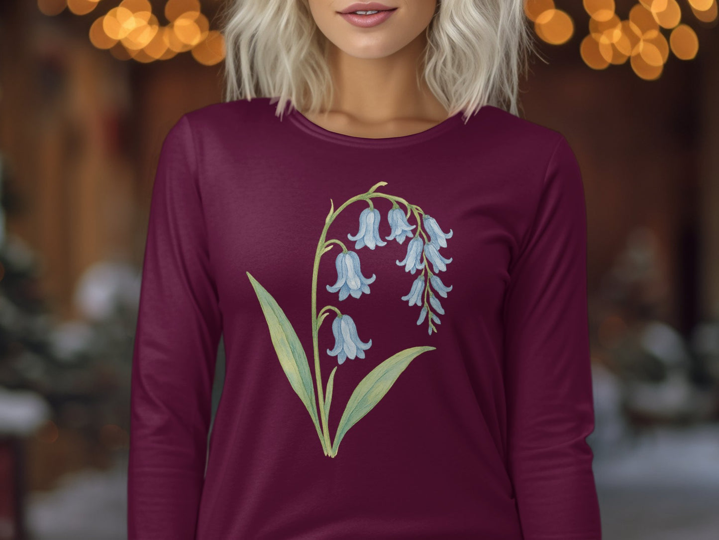 Elegant Long Sleeve Floral Design Shirt product type