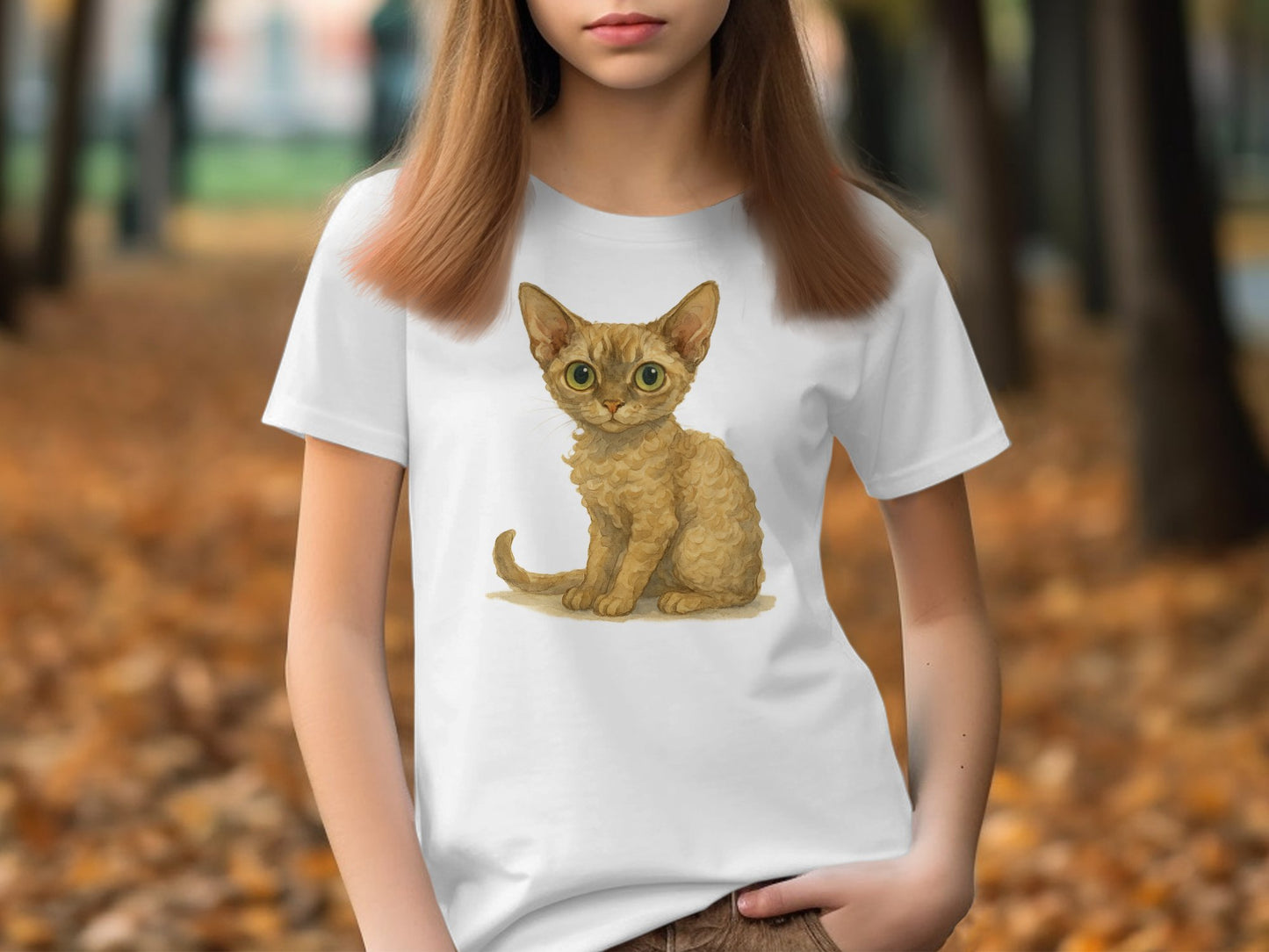Adorable Cat Graphic T-Shirt for Casual Wear Product Type