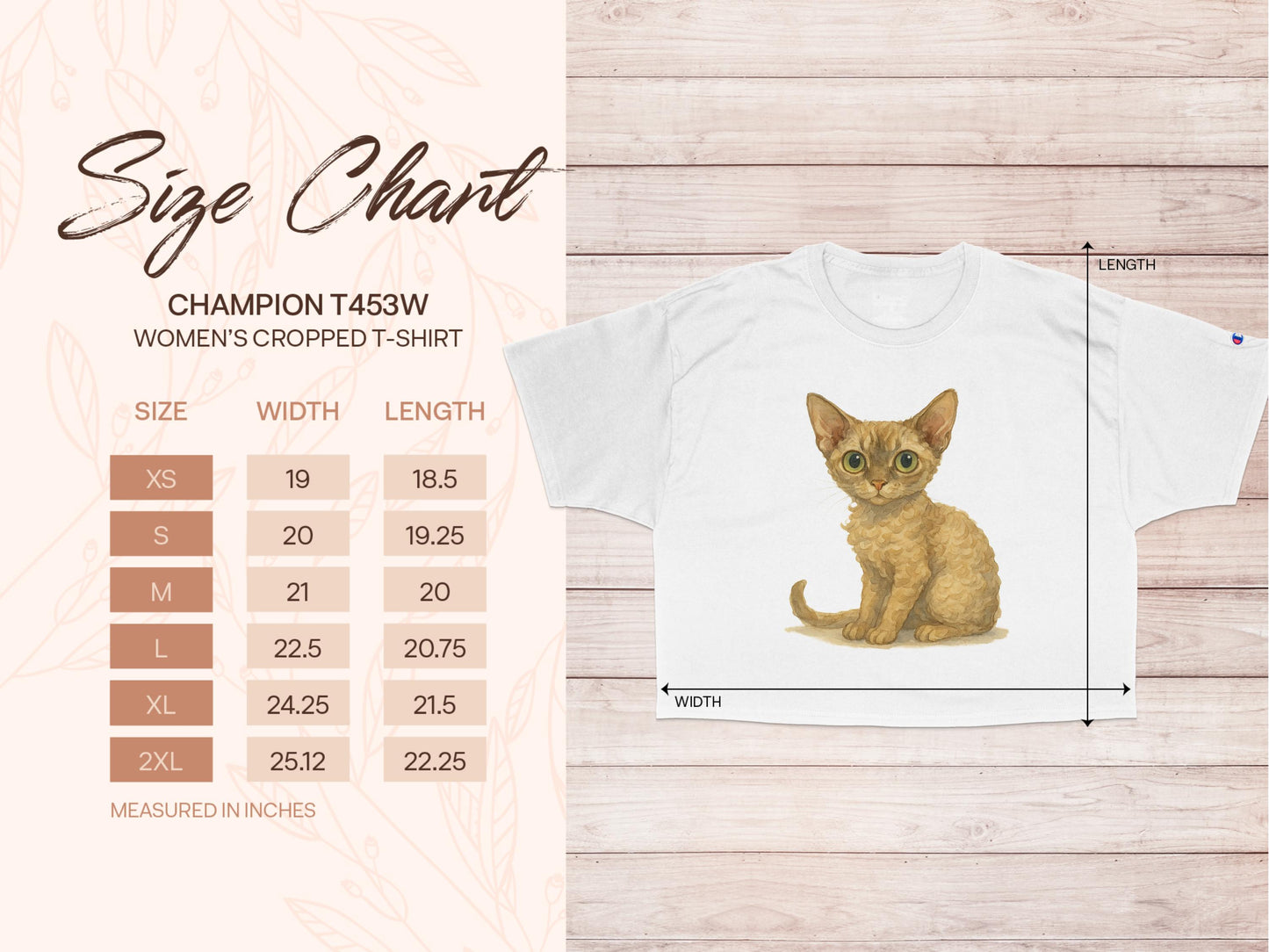 Cute Kitten Print Women's Cropped T-Shirt product type