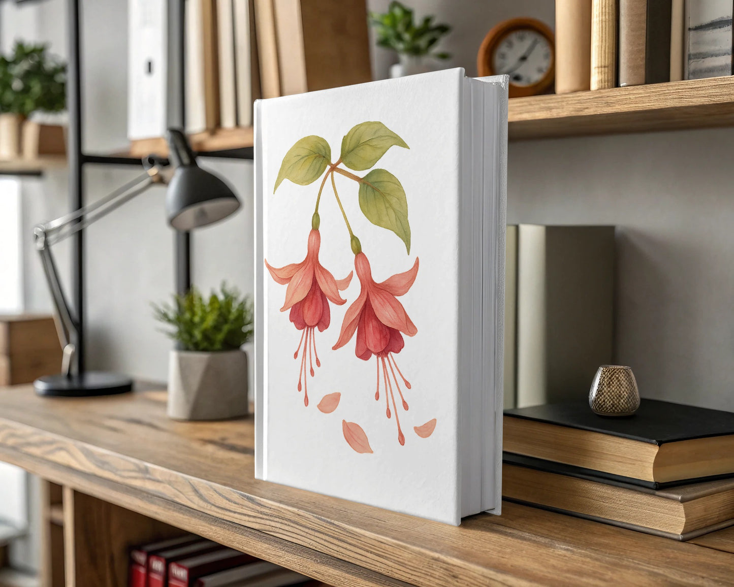 Elegant Botanical Hardcover Floral Notebook product