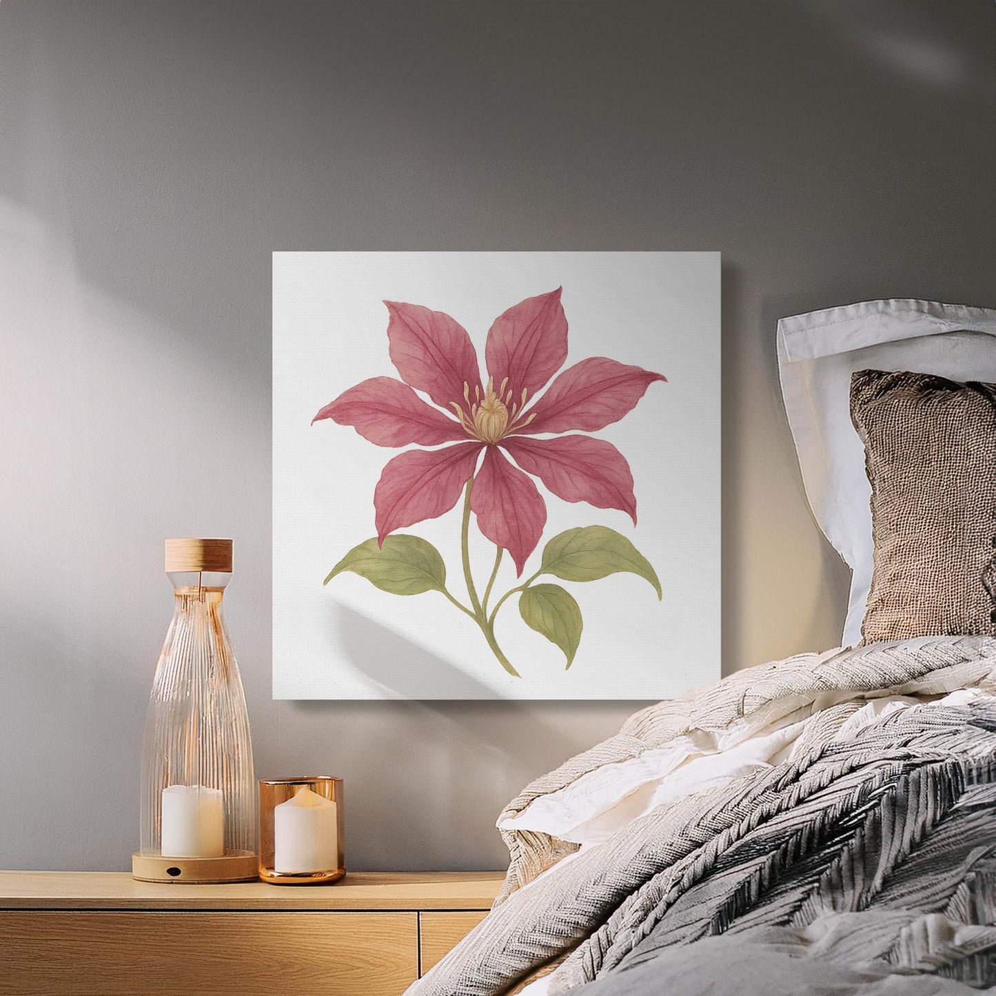 Floral Botanical Print Wall Art Canvas Decor product