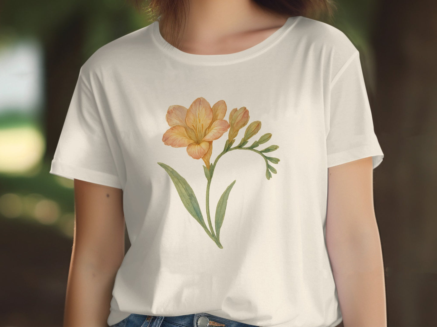 Elegant Floral Design Women's T-shirt product type