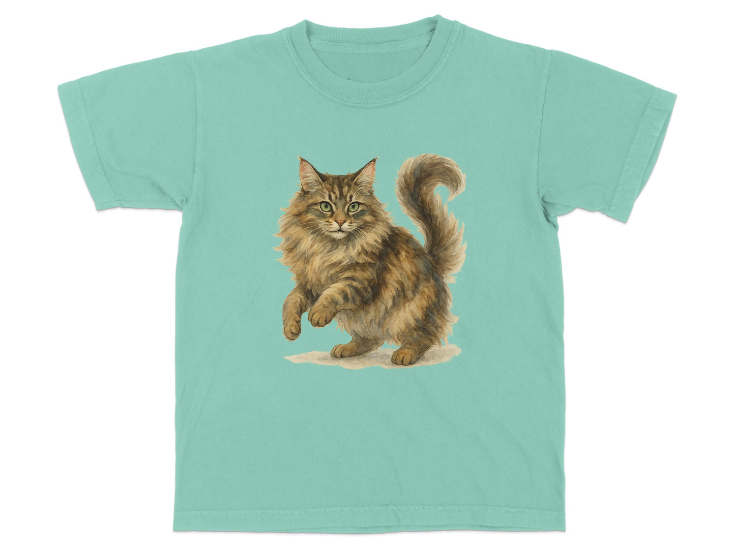 Cute Playful Cat Illustration T-Shirt product