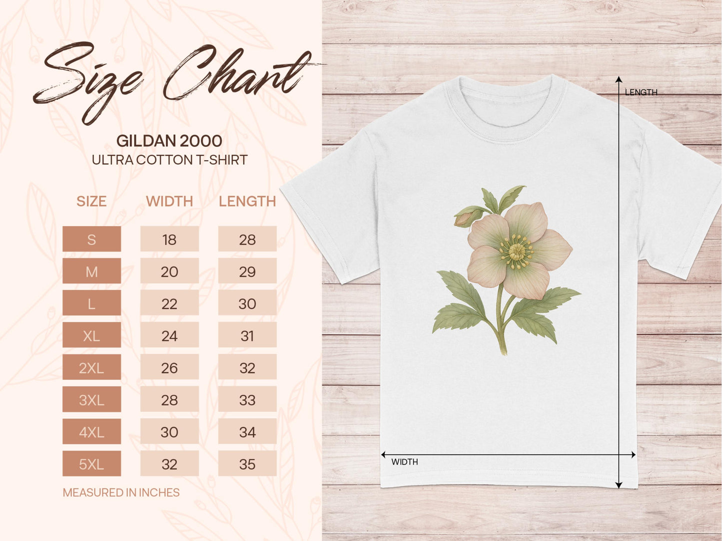 Floral Graphic Designer Tee Premium T-shirt product type