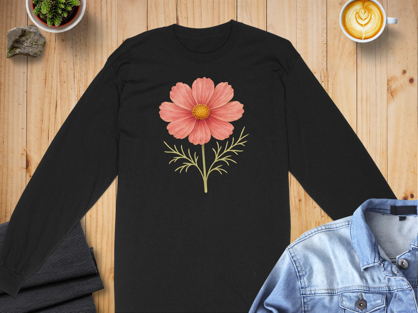 Colorful Floral Pattern Long Sleeve Shirt product