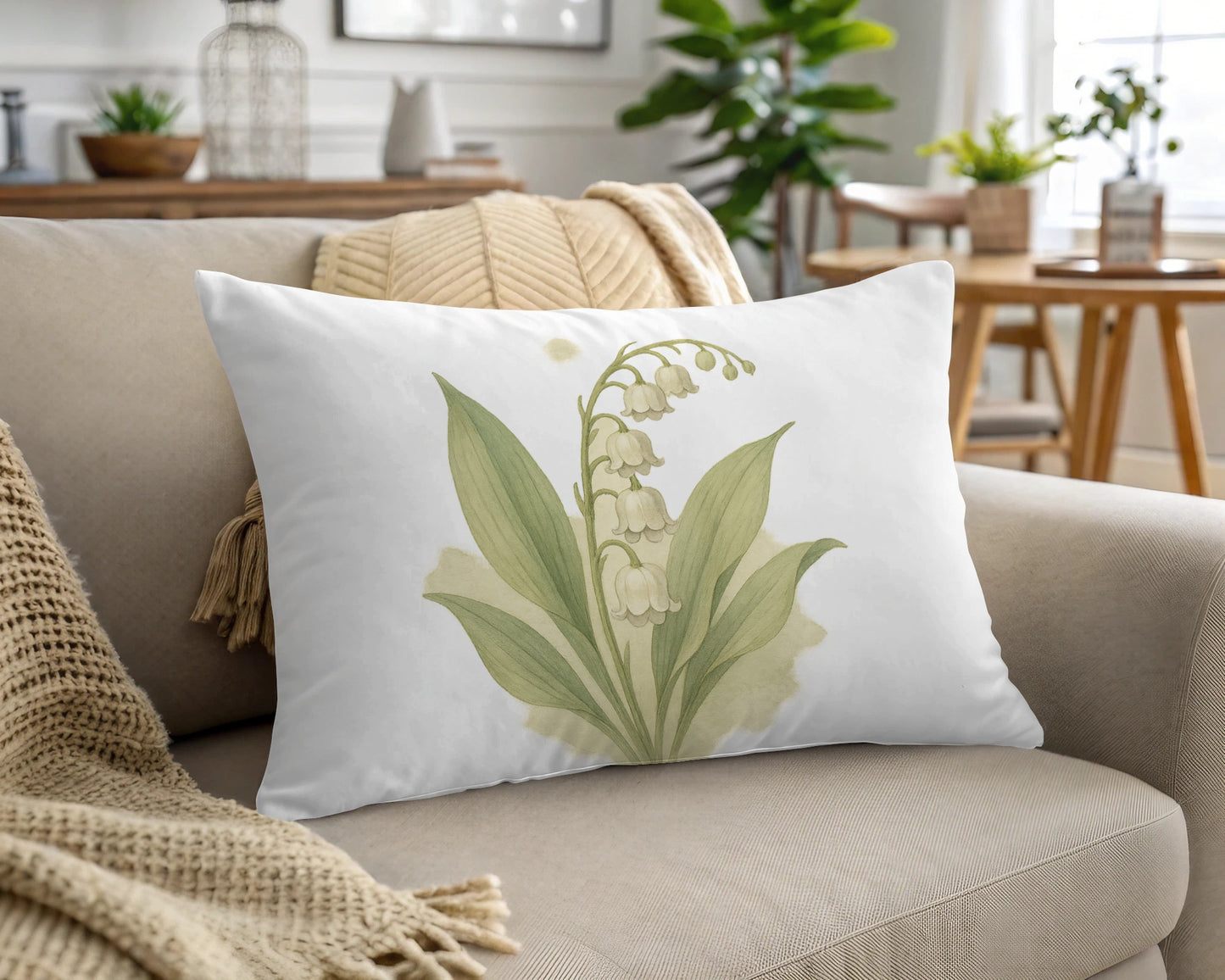 Beautiful Floral Pillow with Elegant Design product type