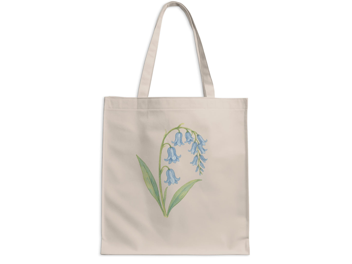Beautiful Bluebell Design Reusable Shopping Bag product type
