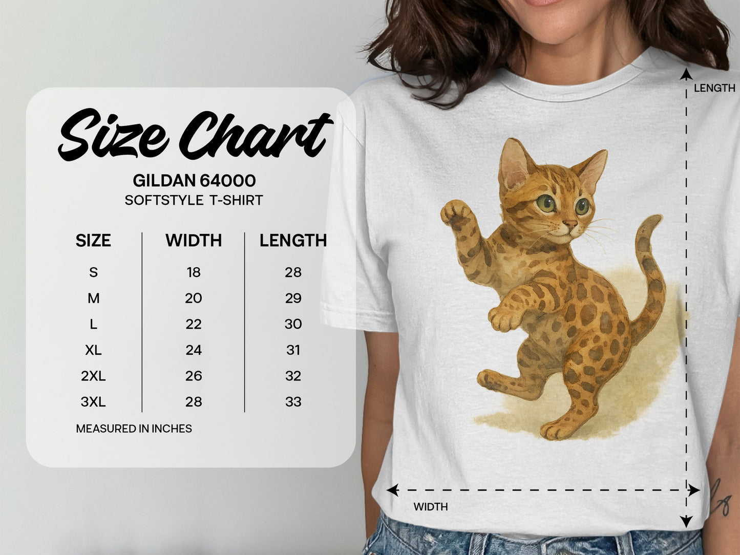 Adorable Cartoon Kitty T-Shirt for Cat Lovers product type