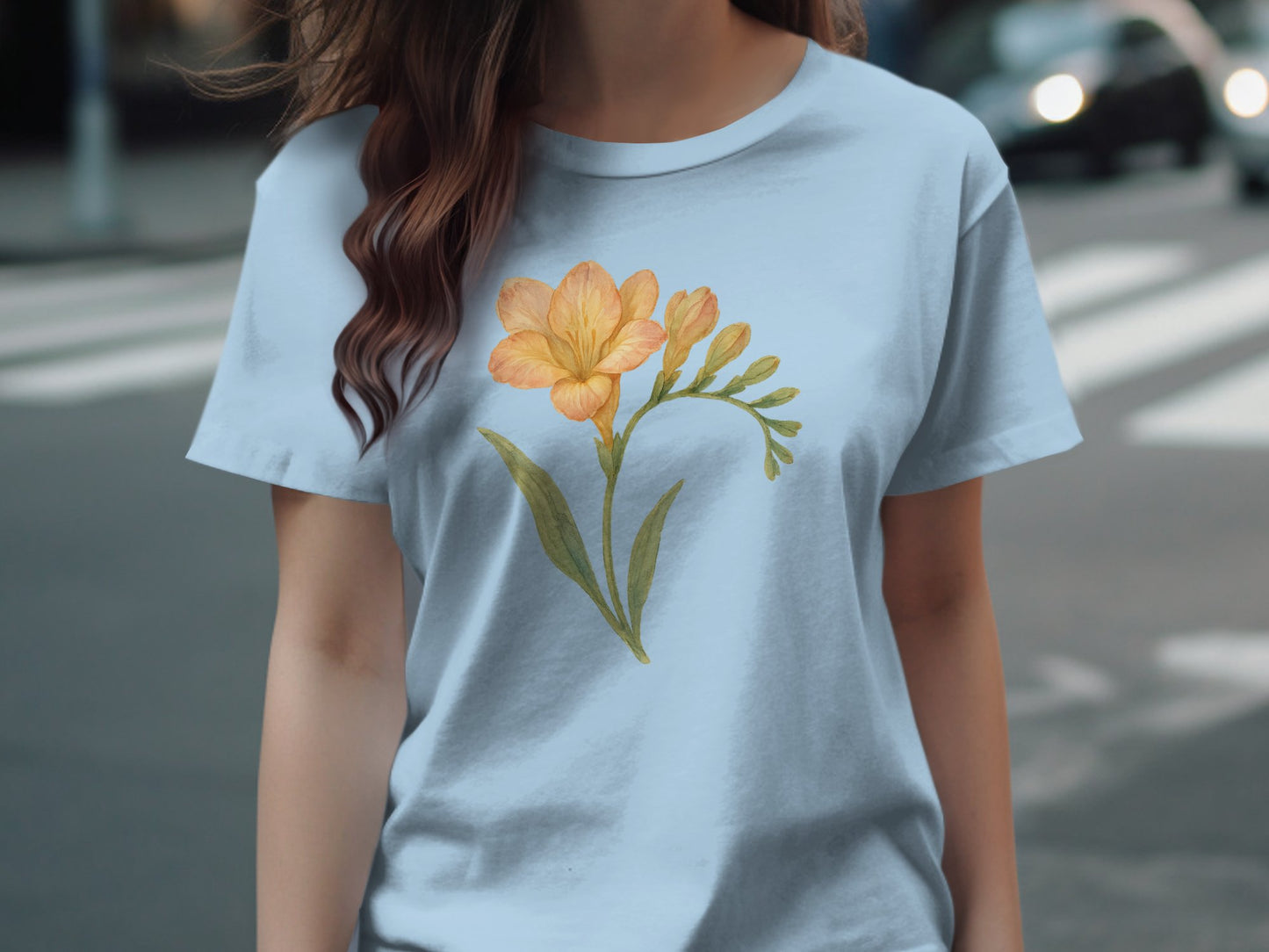 Beautiful Flower Graphic Casual Top product