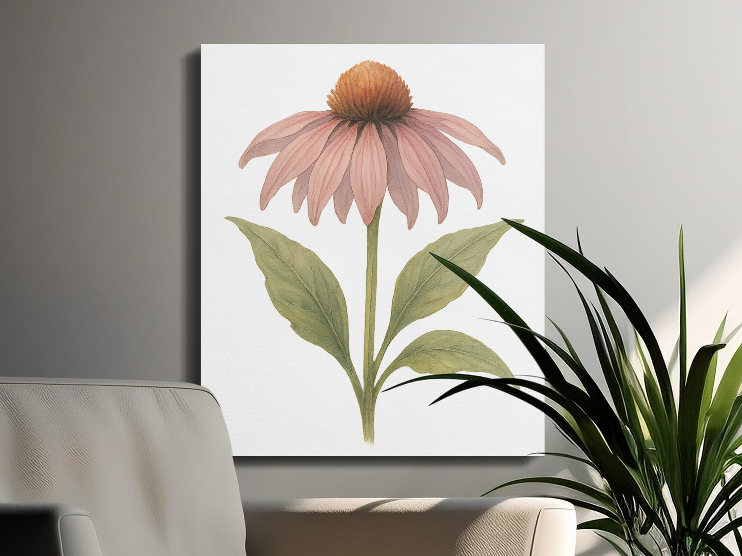 Elegant Botanical Art Print Wall Decor Canvas product