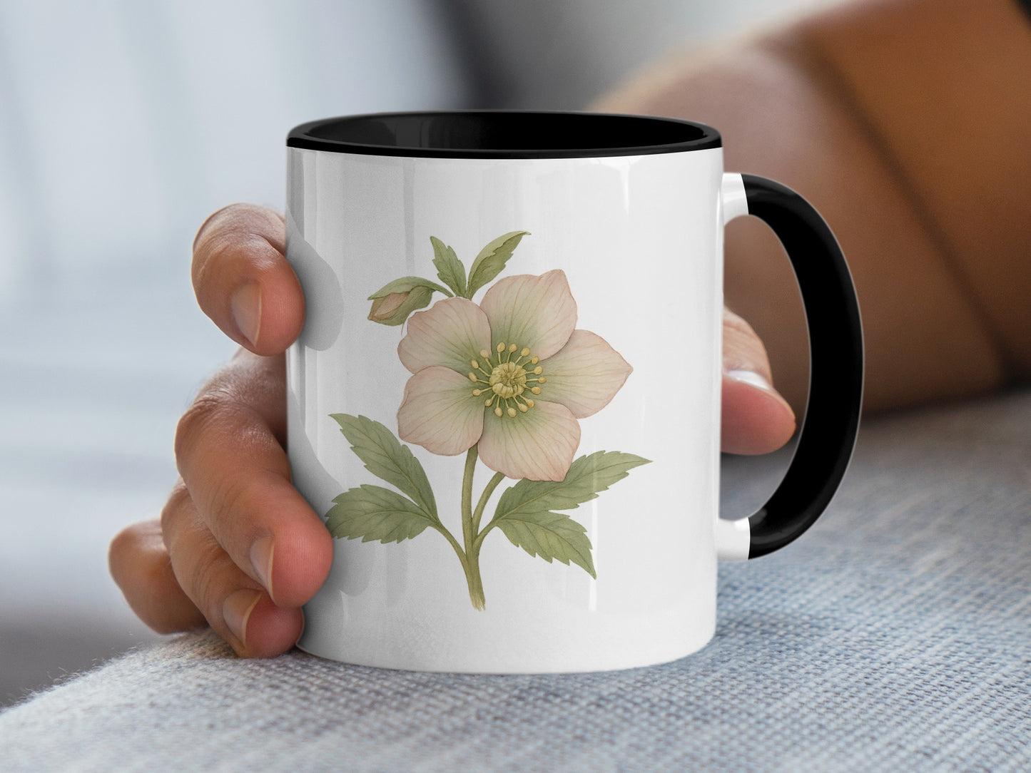 Beautiful Flower Illustration Mug perfect gift product