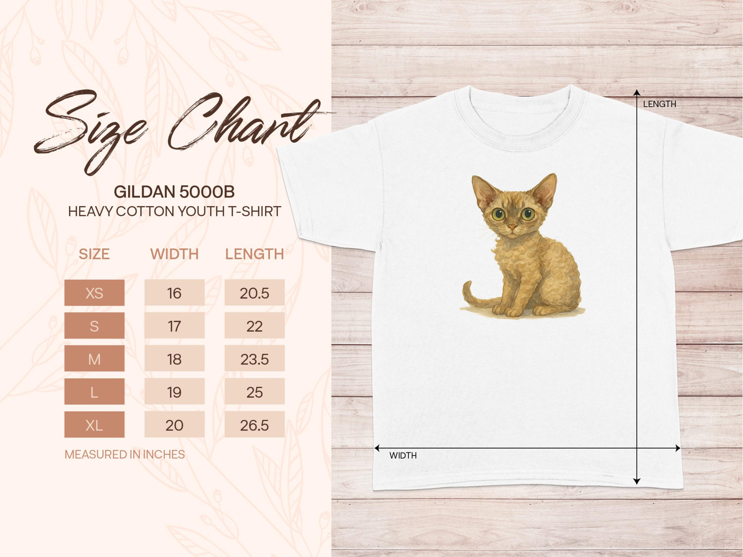 Adorable Kitten Print T-Shirt Youth T-Shirt product type