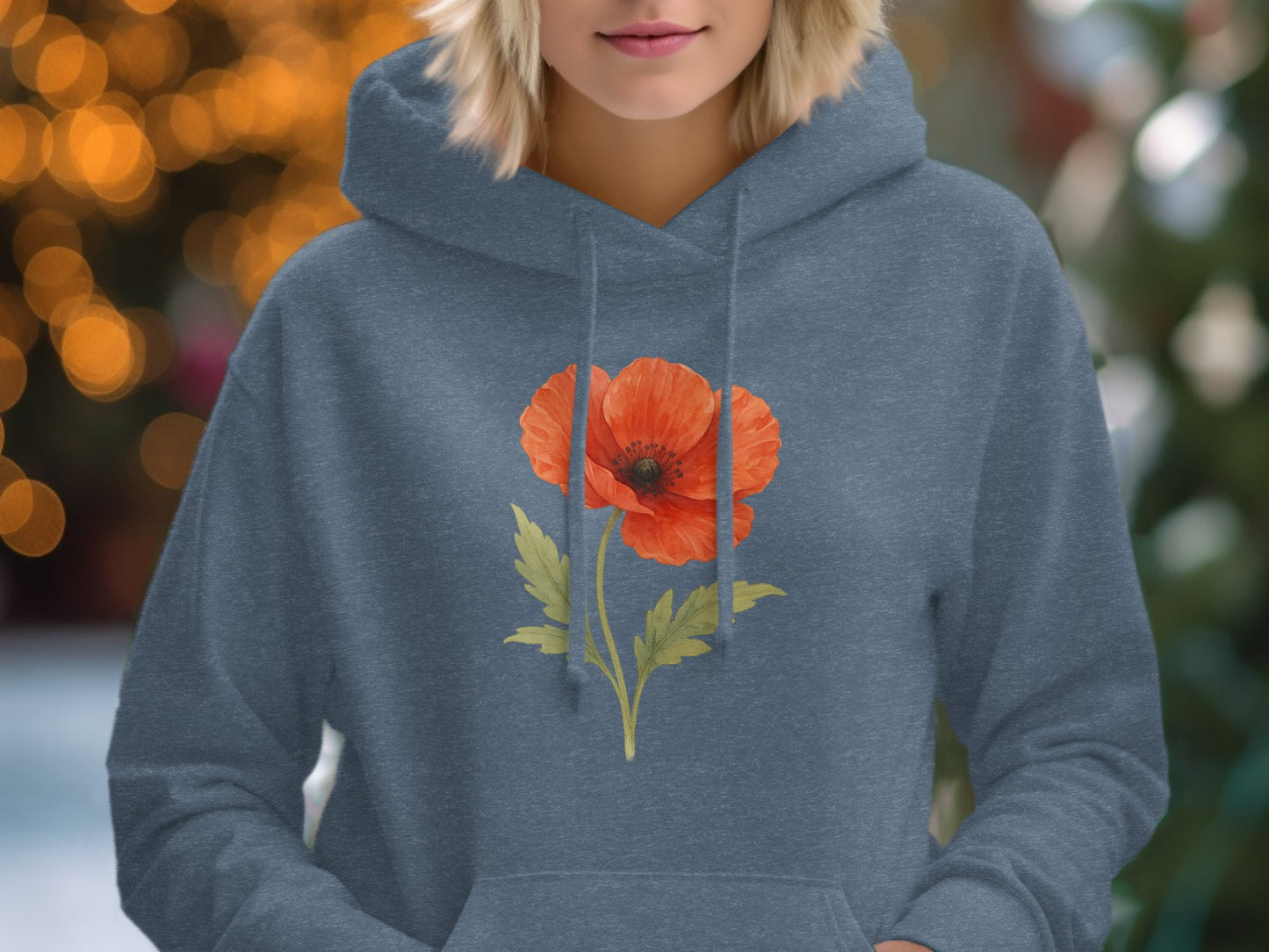 Beautiful Flower Graphic Hoodie Stylish Casual Wear product type