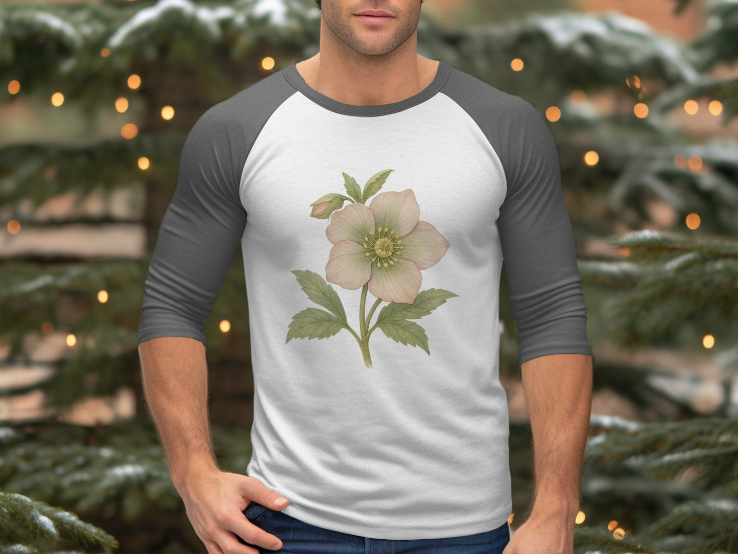 Floral Graphic Baseball Tee Casual Wear product type