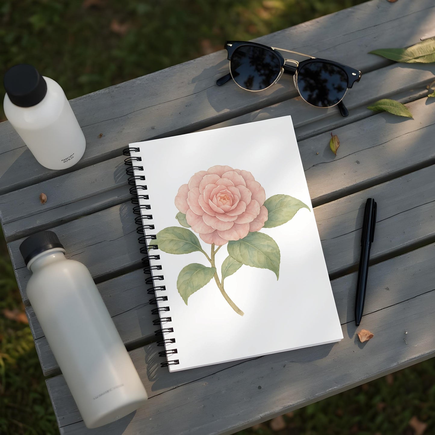 Beautiful Floral Design Notebook Sketchbook product