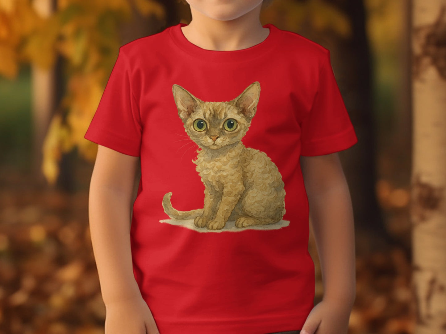 Adorable Kitten Graphic Print Design T-Shirt product type