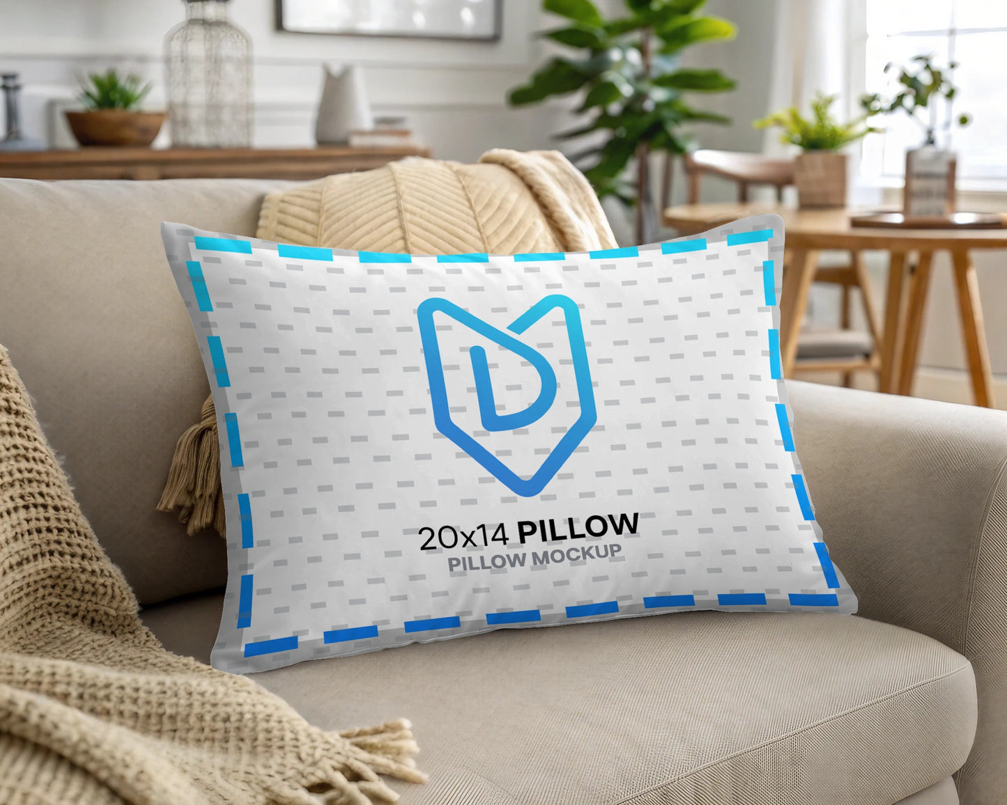 Stylish 20x14 Pillow for Modern Home Decor Pillow product type