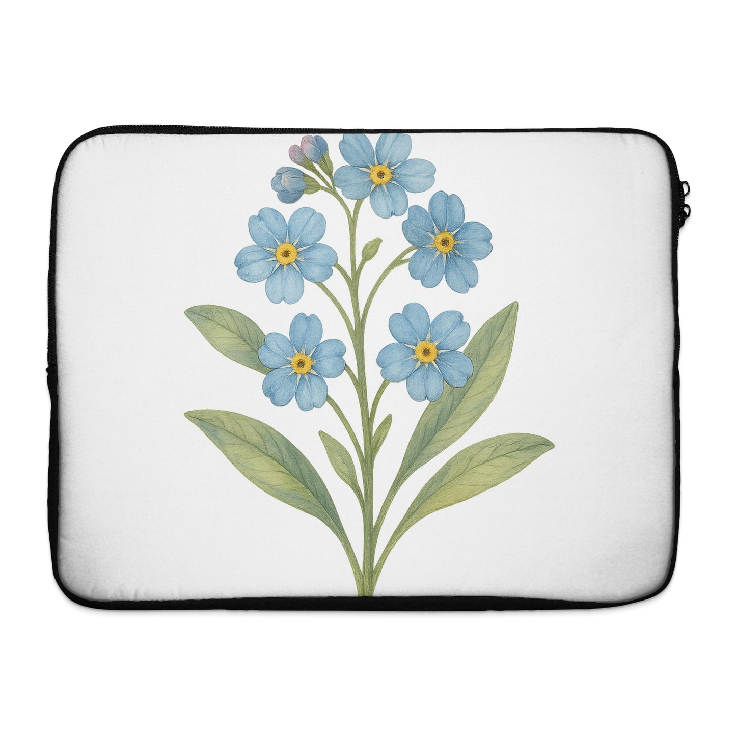 Beautiful Floral Print Design for Stylish Laptop Sleeve product