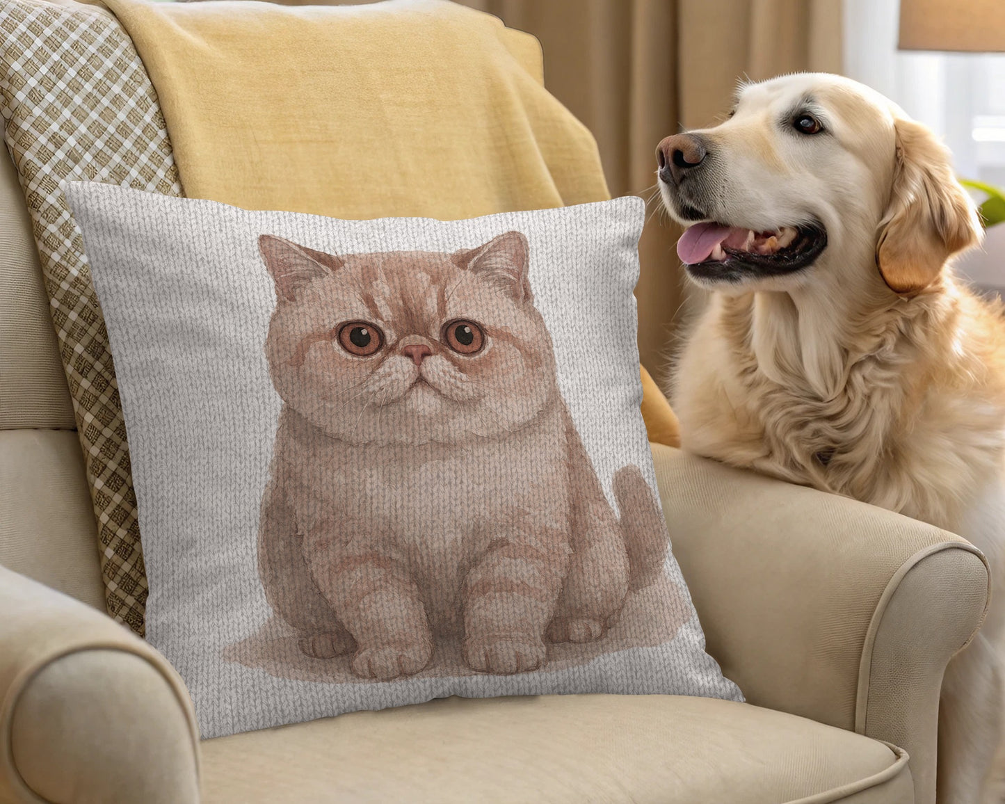 Cute Cat Pillow Perfect for Pet Lovers Pillow product