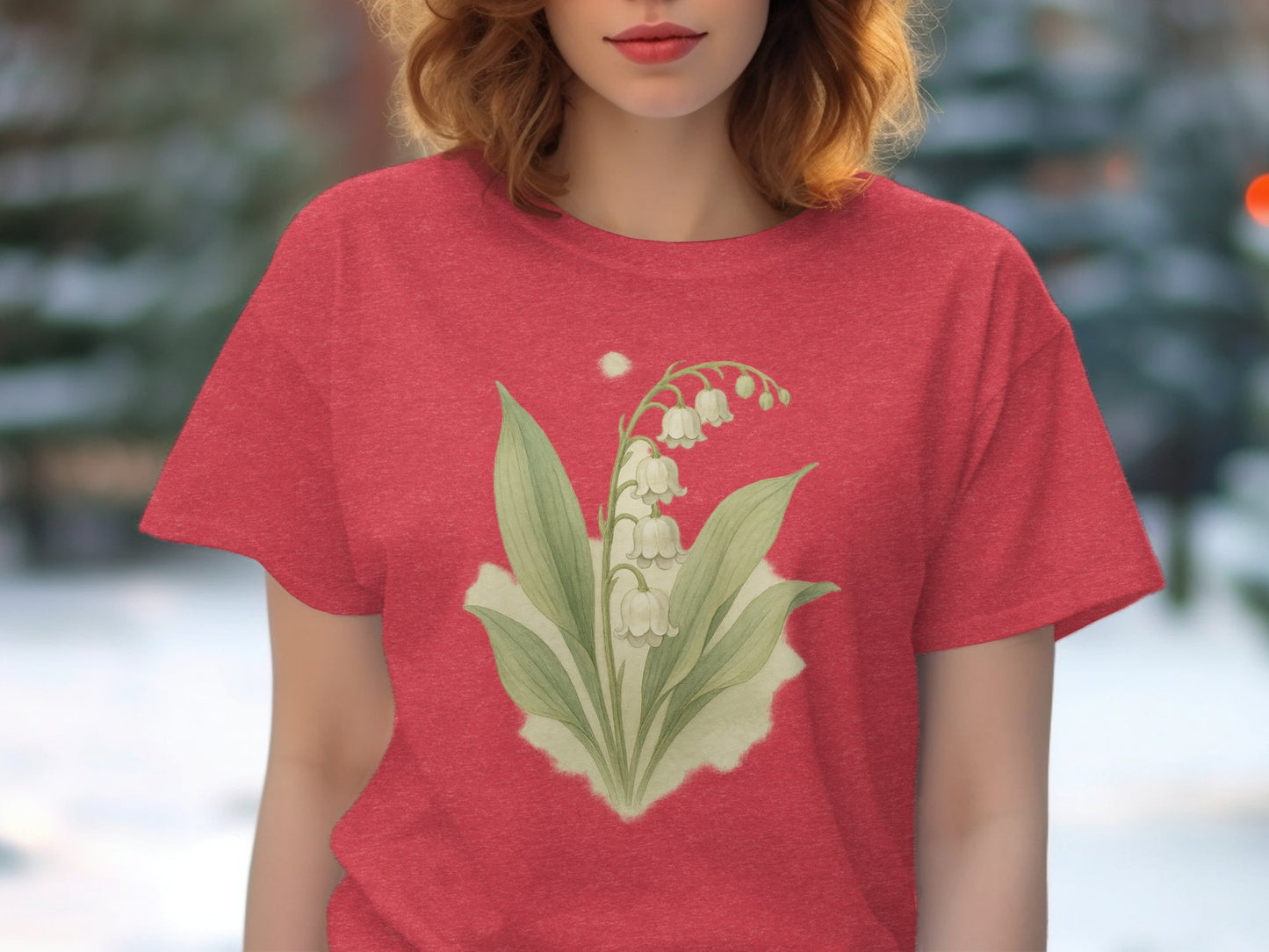 Stylish Graphic Tee with Floral Design T-Shirt Product