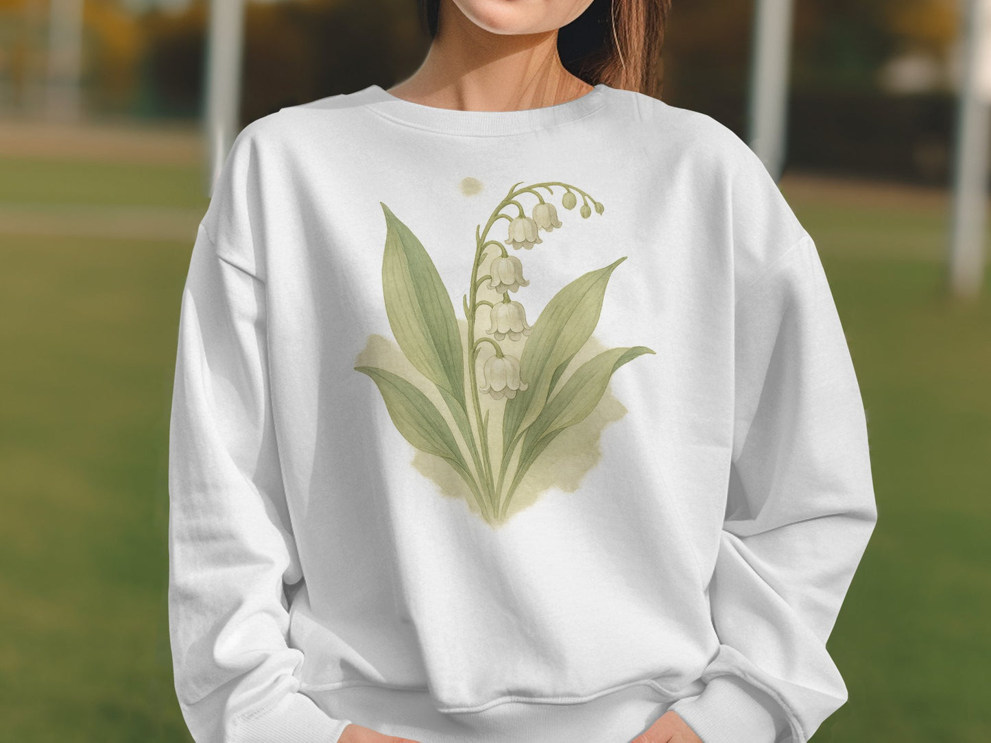 Lily of the Valley Illustration Sweatshirt product type