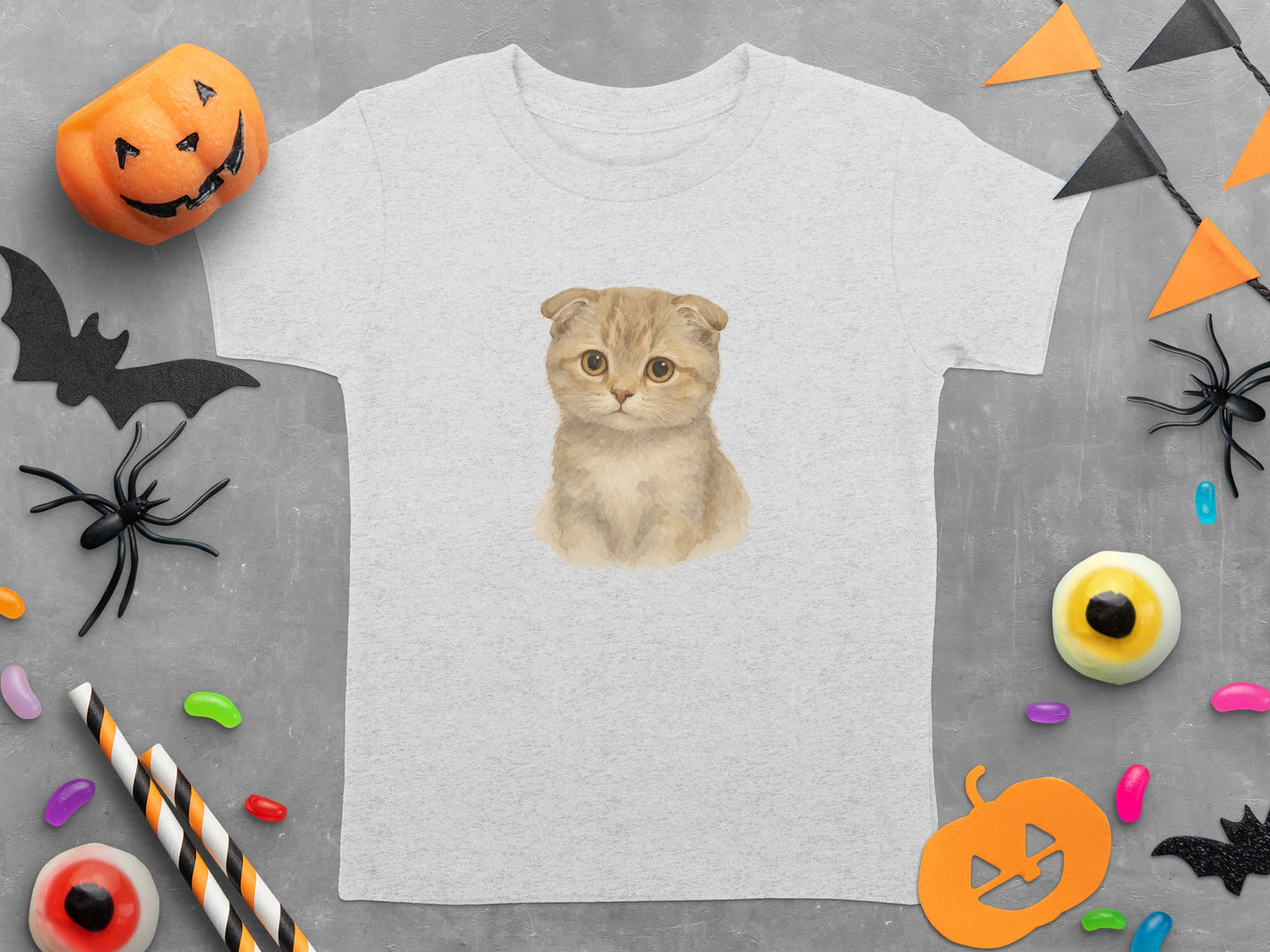 Adorable Kitten Graphic Perfect for Halloween product type