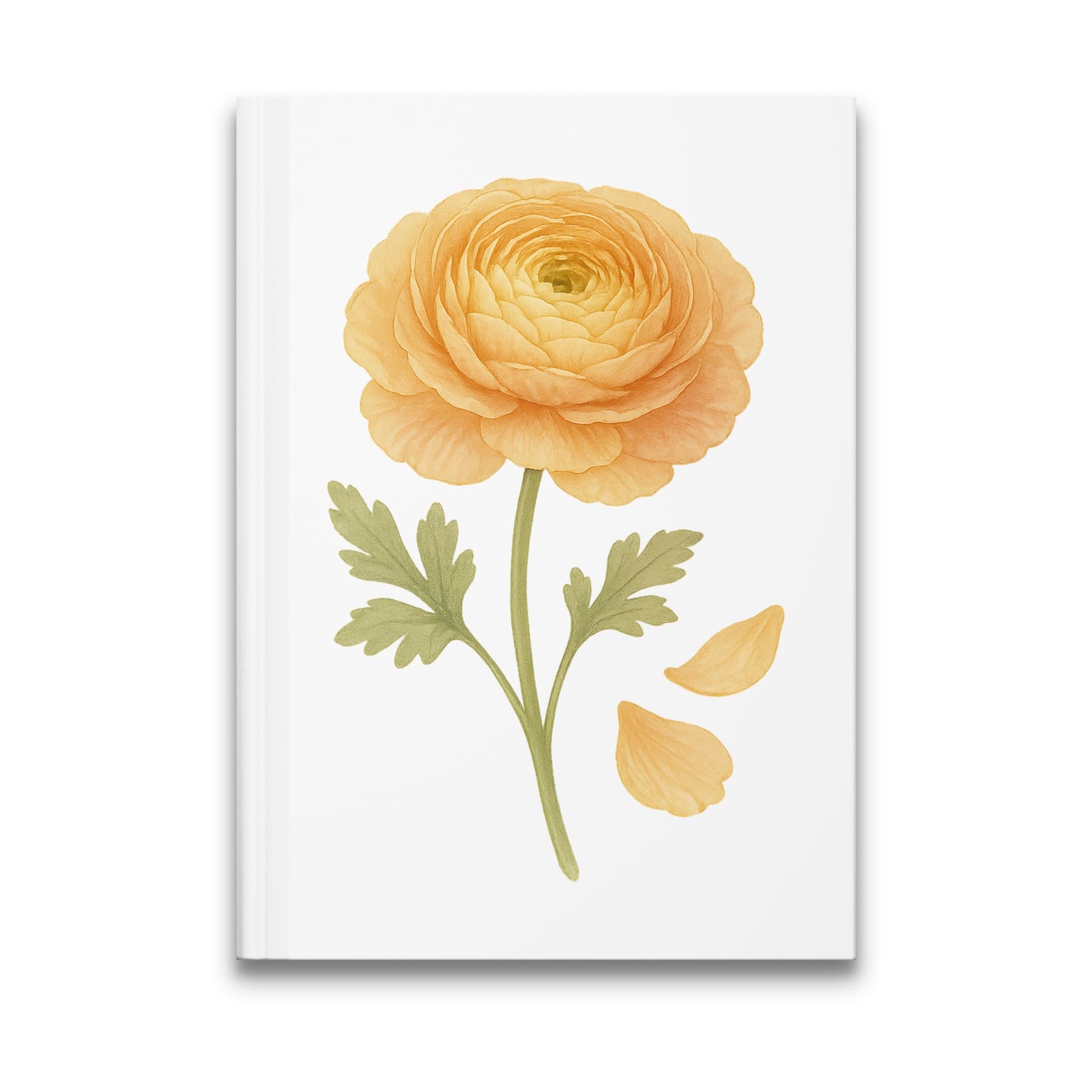 Golden Bloom Floral Design Journal Notebook product type