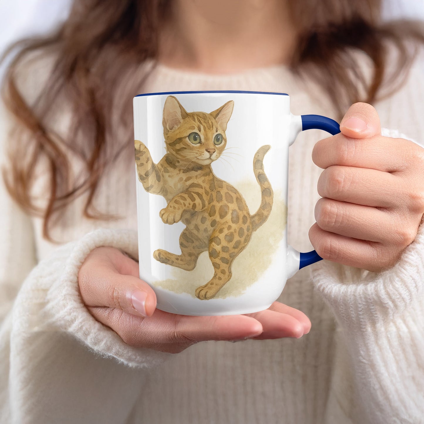 Adorable Kitten Design Coffee Mug for Animal Lovers Mug