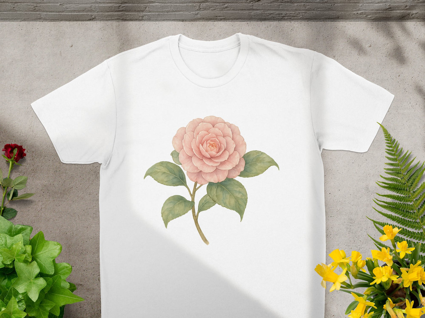 Beautiful Minimalist Flower Design T-shirt product