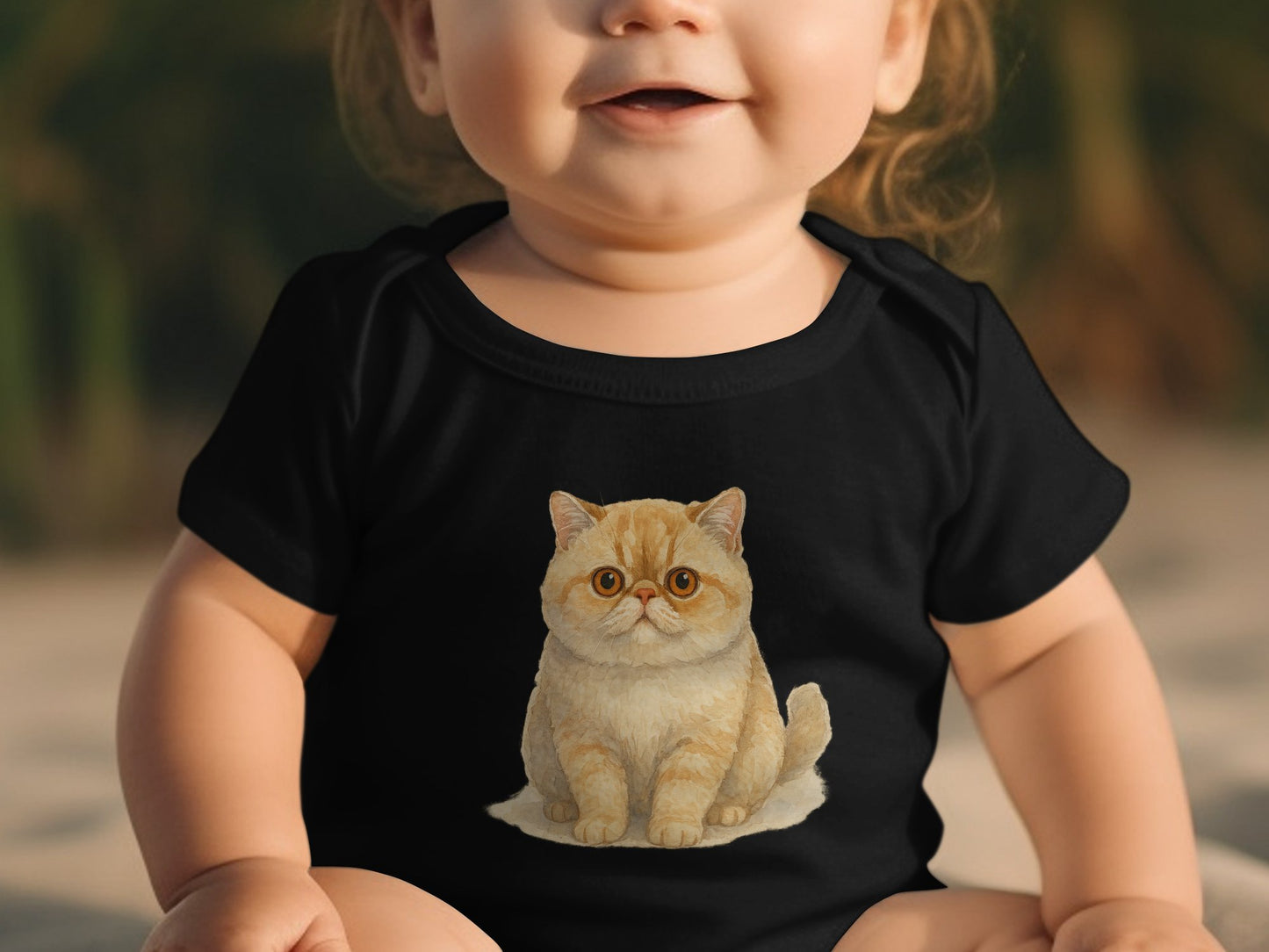 Cute Cat Design Baby Bodysuit Perfect Baby Outfit product type