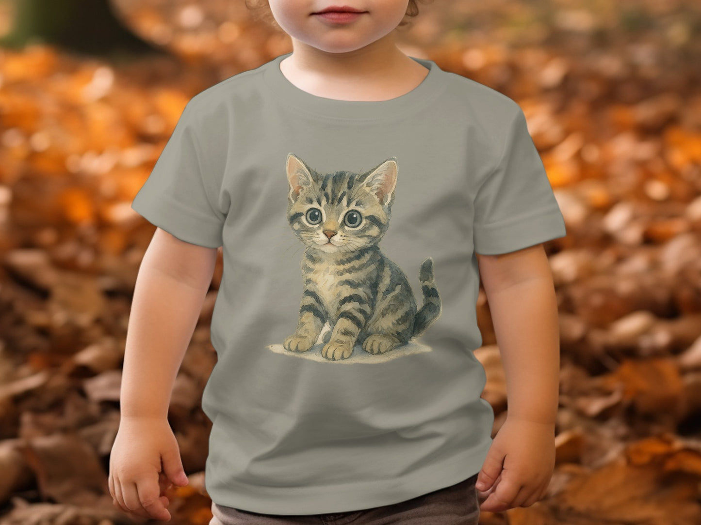 Cute Kitten Illustration Toddler T-shirt product