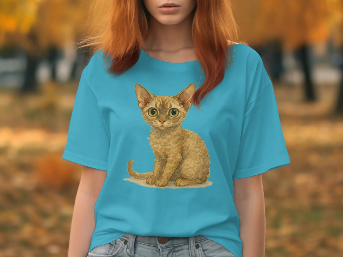 Cute Kitten Graphic Women's T-Shirt Casual Top product type