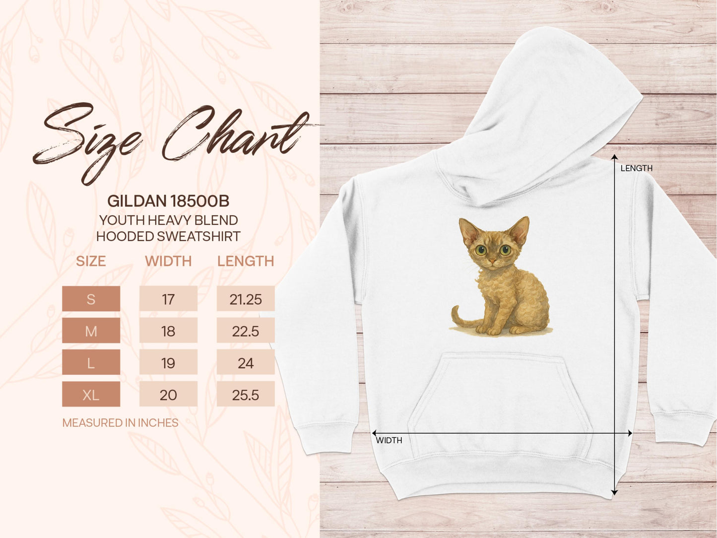 Cute Kitten Youth Heavy Blend Hooded Sweatshirt product