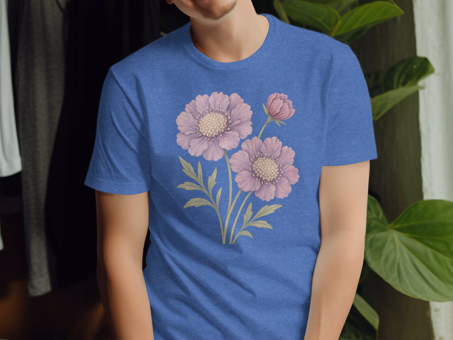Floral Patterned Shirt with Pink Blooms product type
