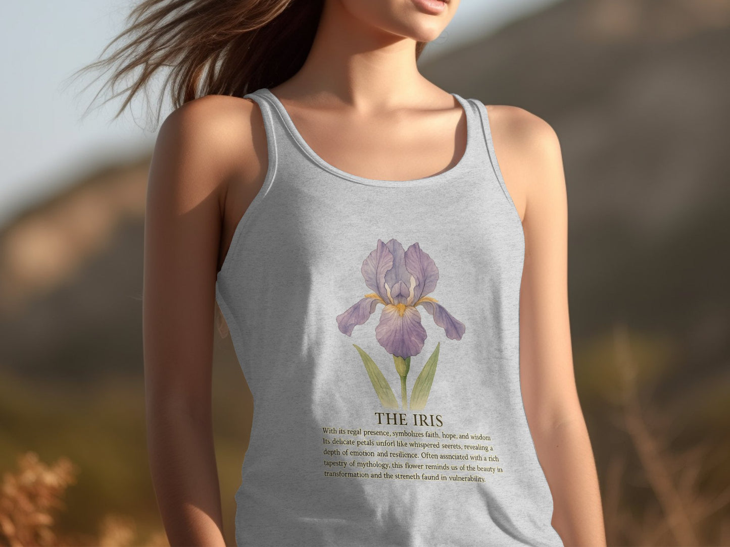 Floral Design Sleeveless Women's Tank Top product type
