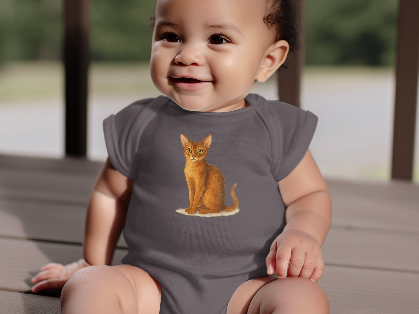 Adorable Baby Outfit with Cute Cat Print product type