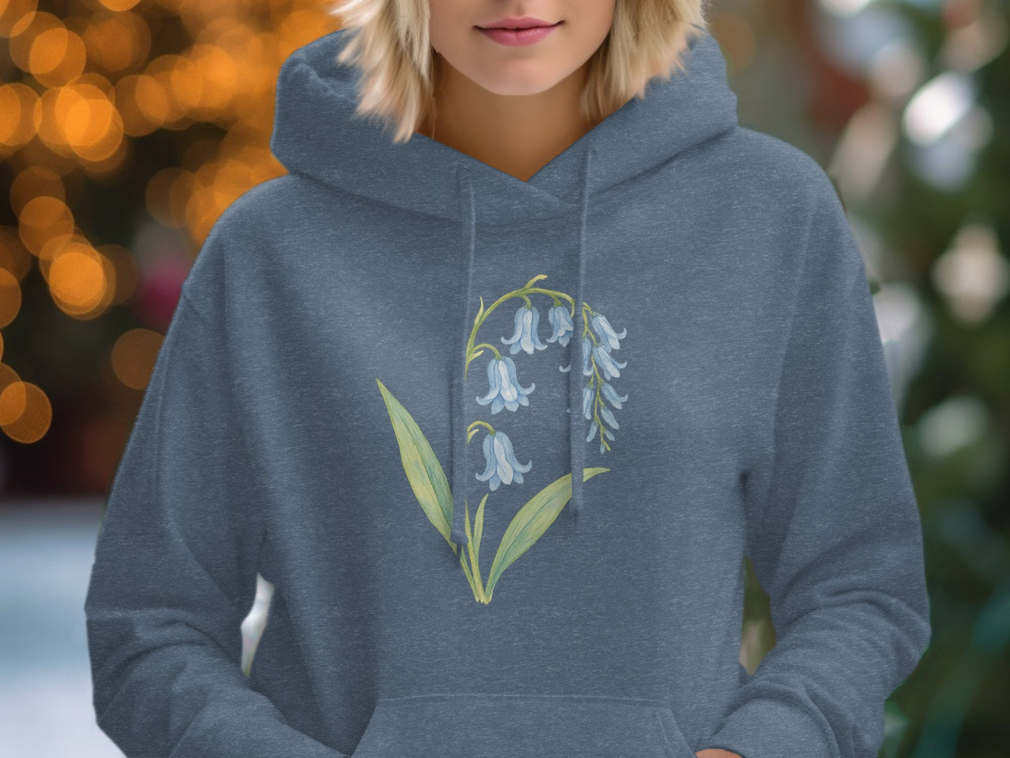 Flower Art Print Hoodie Cozy Comfortable Sweatshirt product