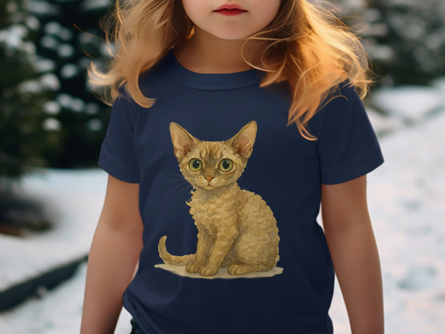 Adorable Kitten Printed T-Shirt for Cat Lovers product type