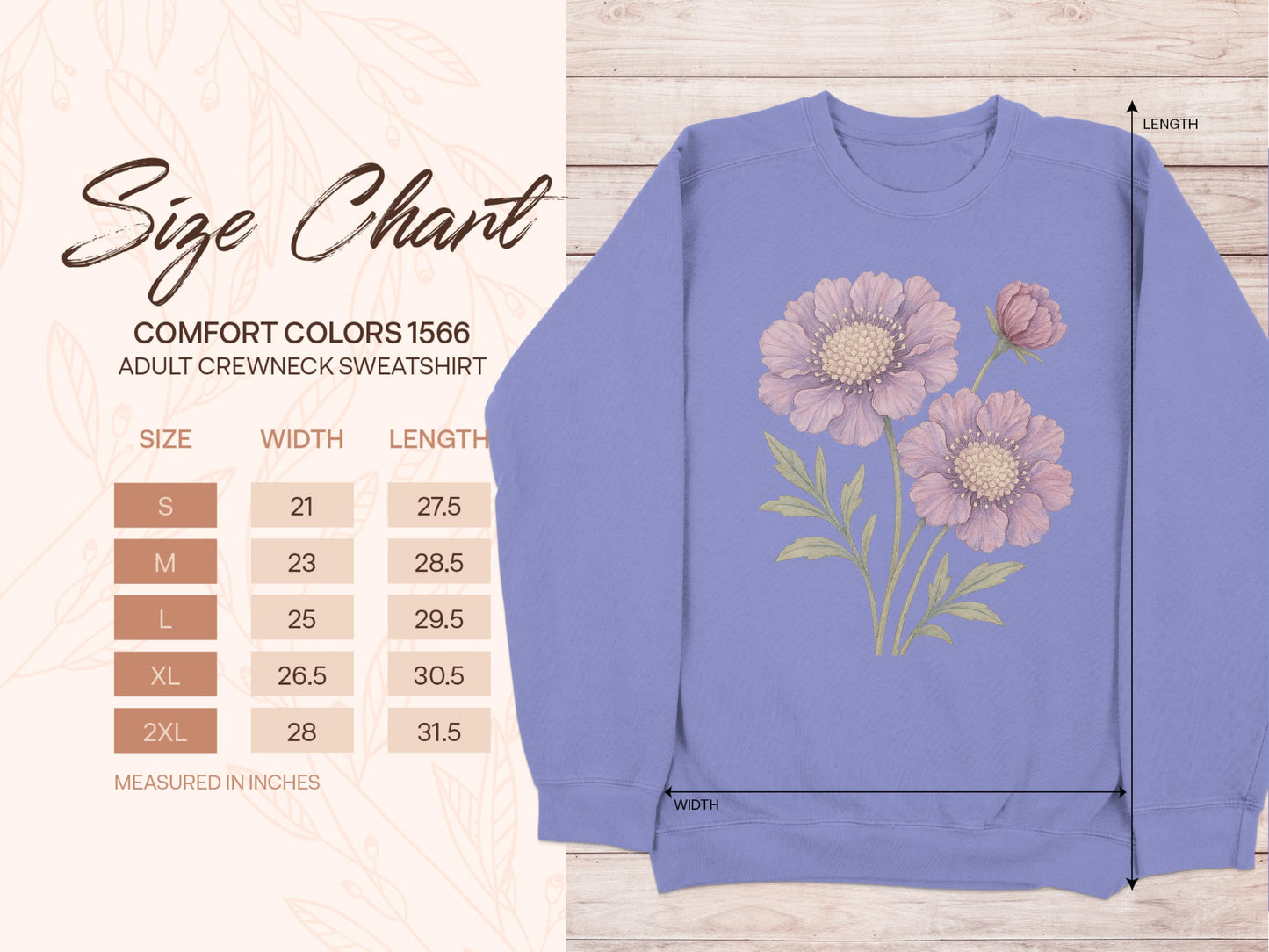 Purple Sweatshirt with Floral Design product