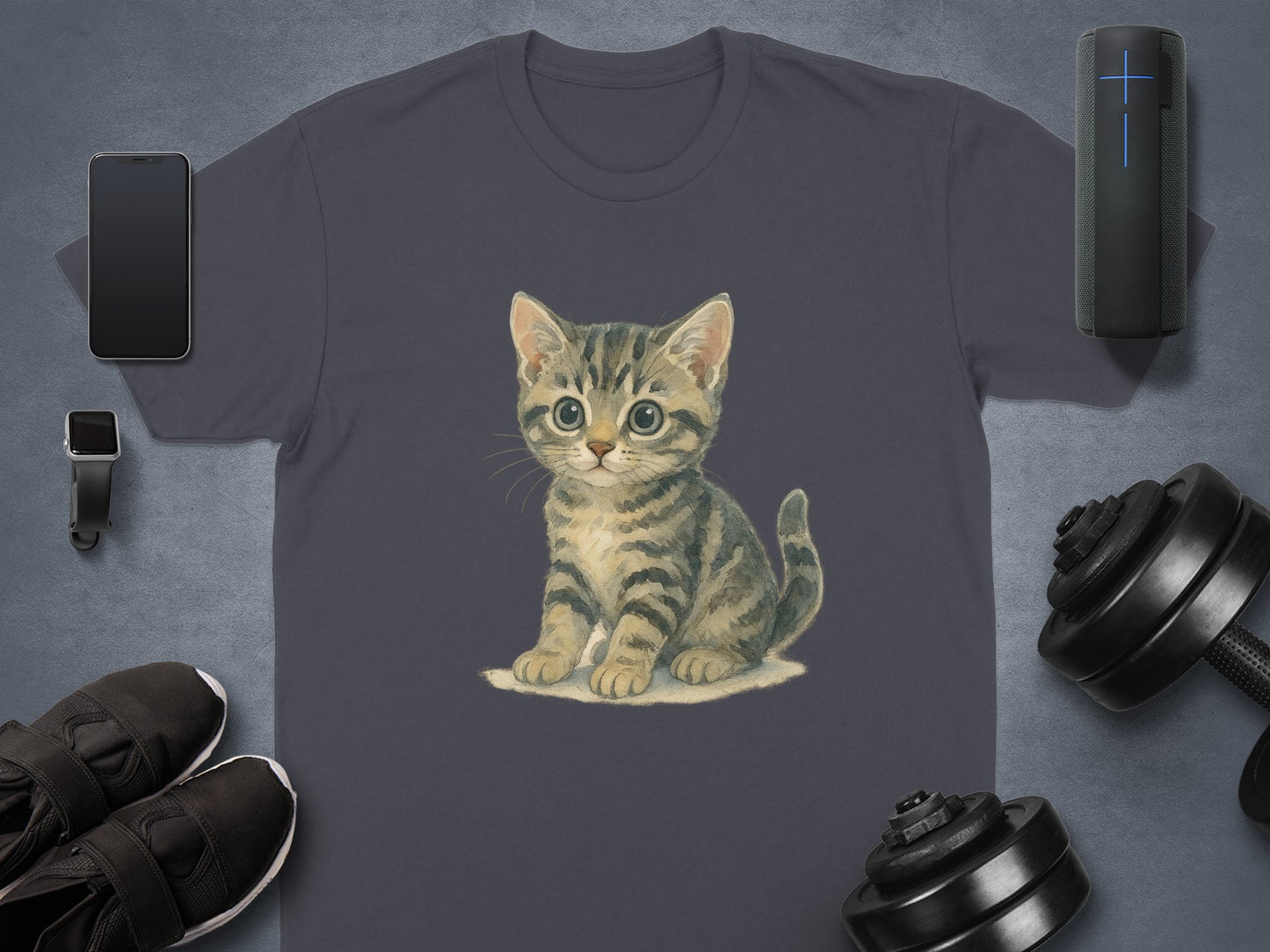 Cute Kitten Graphic Printed Fashion Tee product