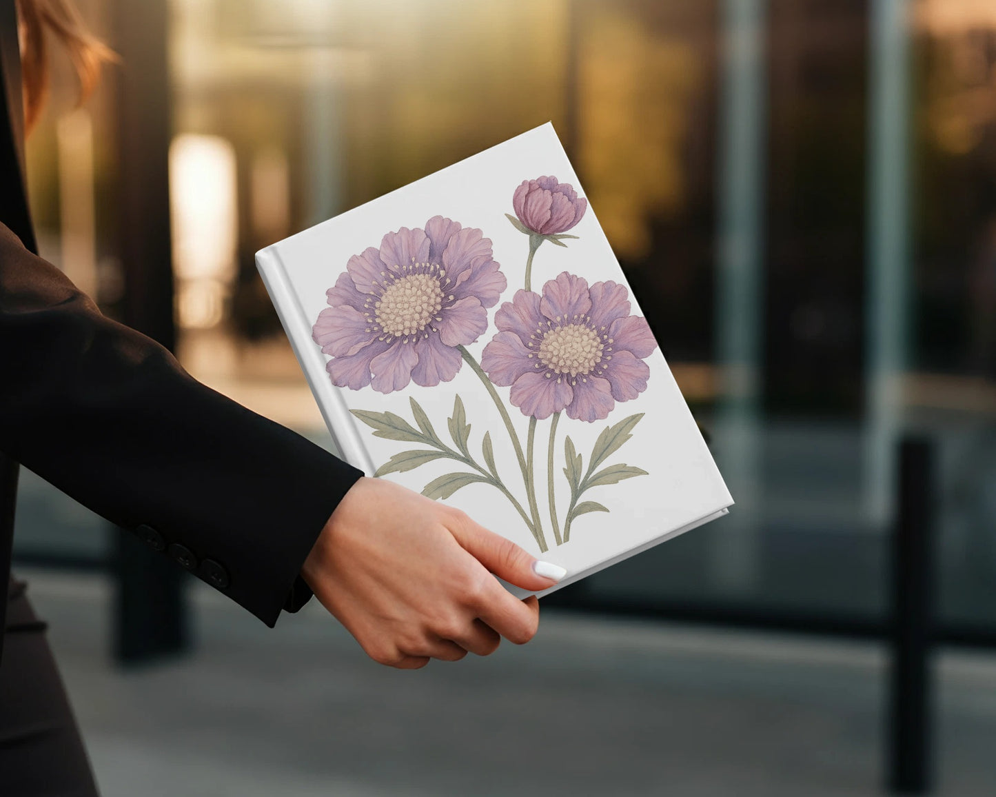 Beautiful Floral Design Hardcover Diary product