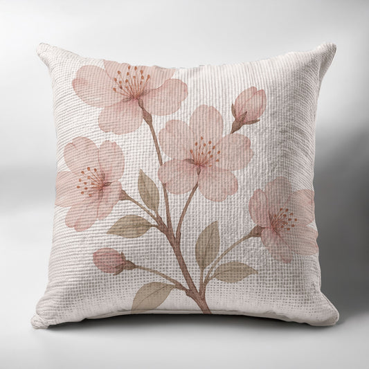 Beautiful Floral Design Throw Pillow Cushion product type