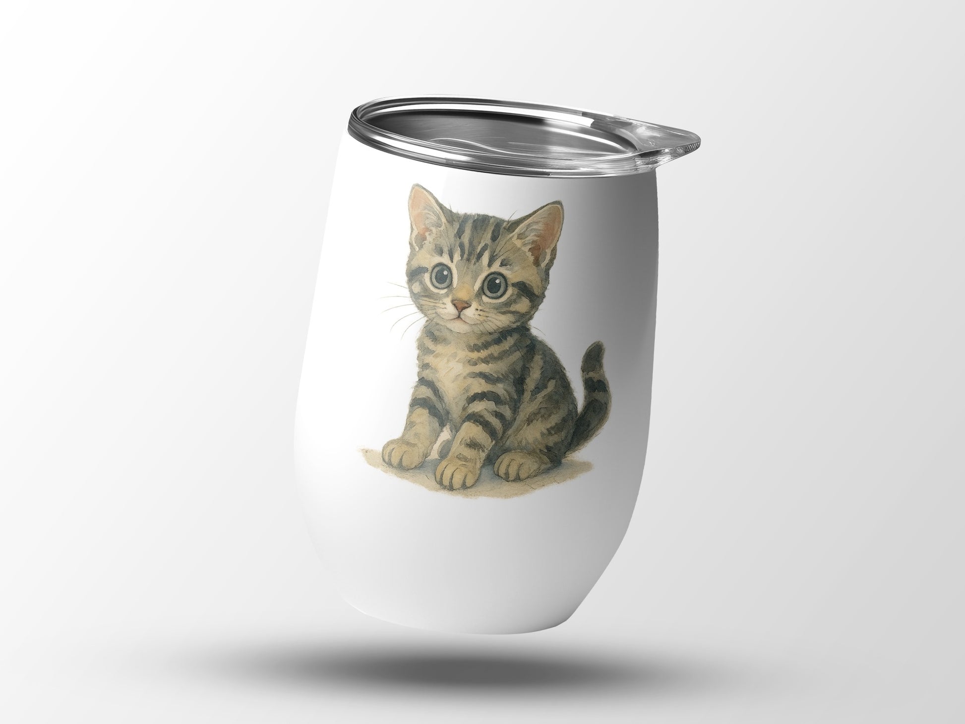 Cute Kitten Art Insulated Tumbler Drinkware Product