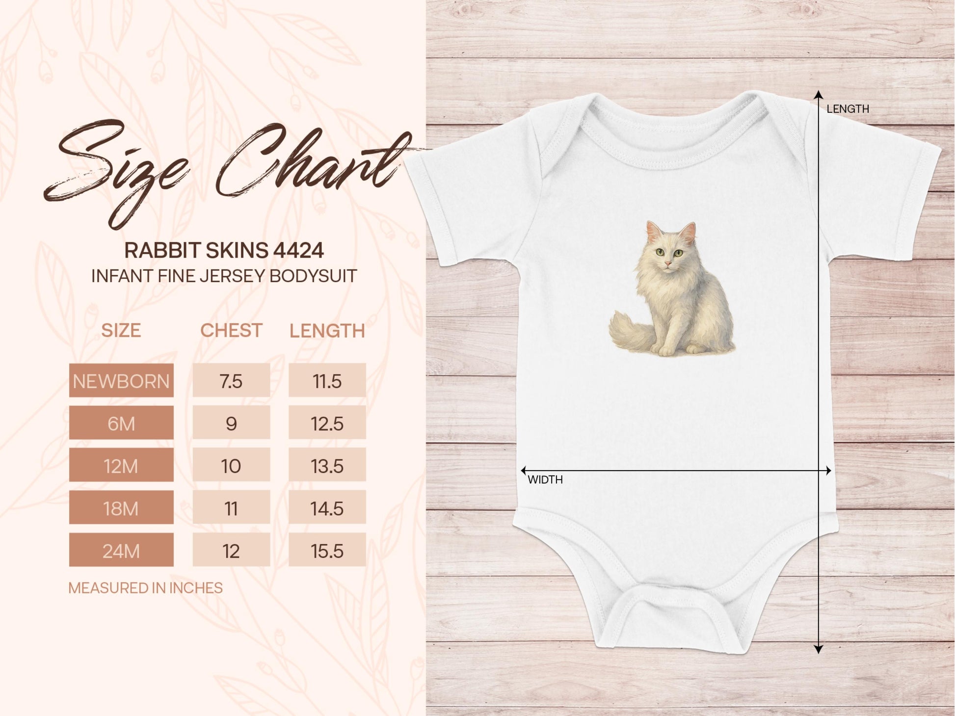 Adorable Kitten Print Infant Fine Jersey Bodysuit product