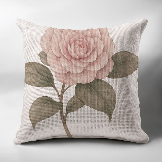 Vintage Botanical Floral Print Throw Pillow product type
