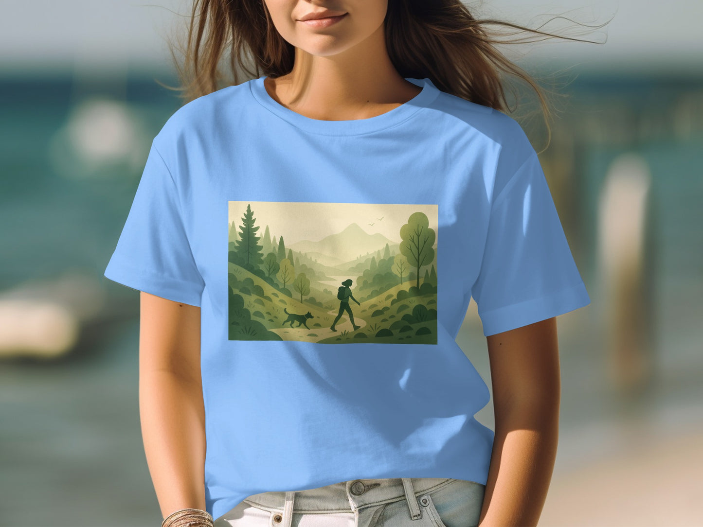 Hiking Adventure Graphic Tees Shirt product type