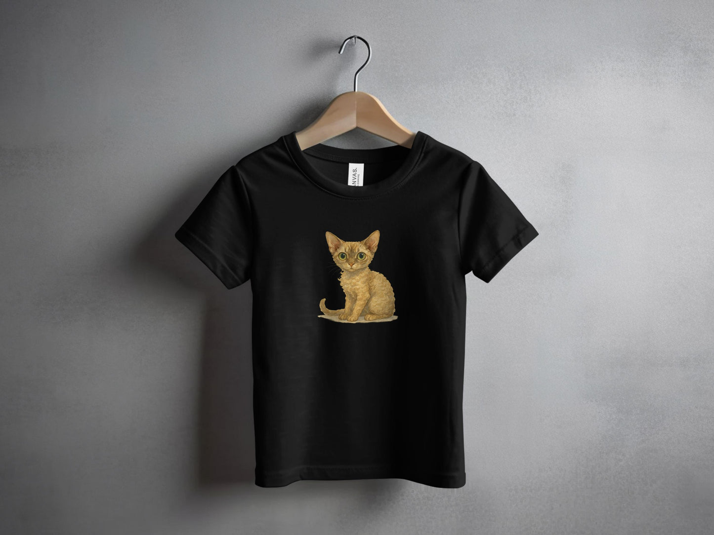 Adorable Kitten Printed Design Short Sleeve T-Shirt product type