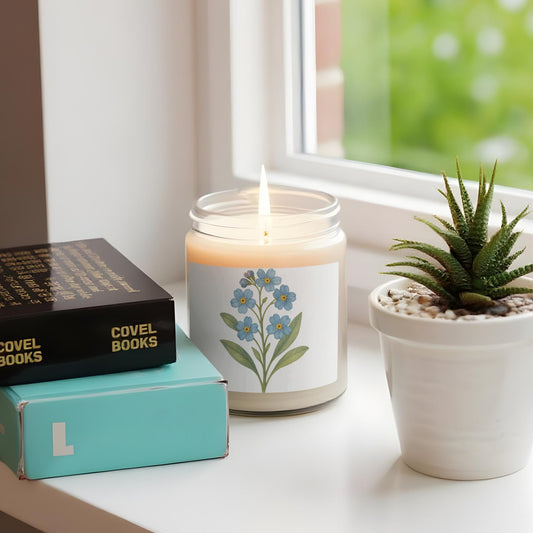 Floral Scented Candle for Relaxation and Decor product